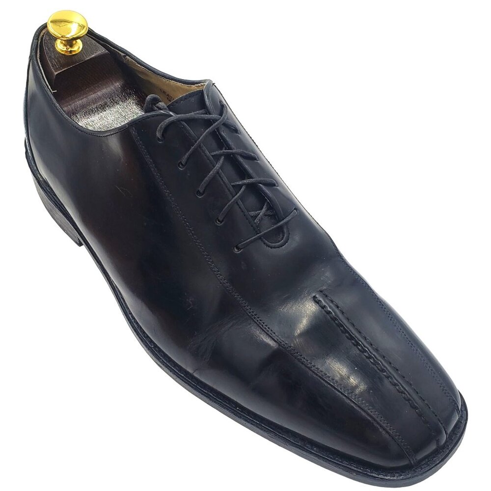 Stacy Adams Men's size 13 Black Leather Lace-Up Low Top Oxford Dress Shoes